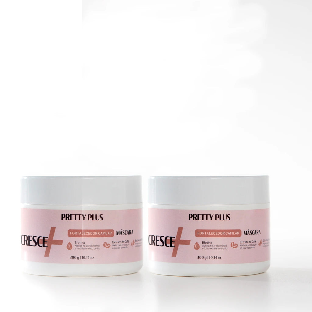 Kit Hidratação em Dobro Pretty Plus – Hidratação e Nutrição Capilar